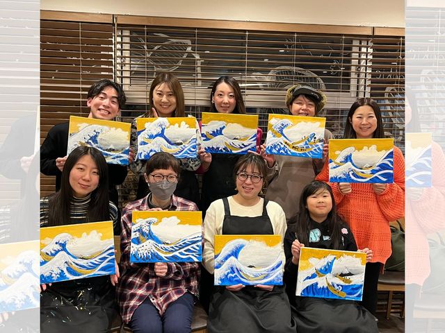 富嶽三十六景の集合写真_SAKE ART LAB.