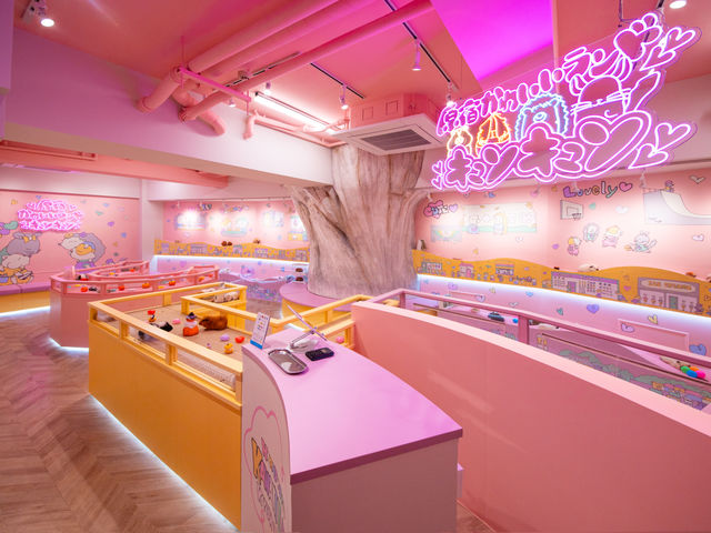 かわいい店内で!_原宿かわいいランド キュンキュン