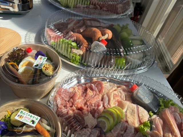 農家レストラン ベジばぁばさんの食材をご予約頂けます。(一週間前までに2名様分以上〜)_ガーデンバーベキュー egg