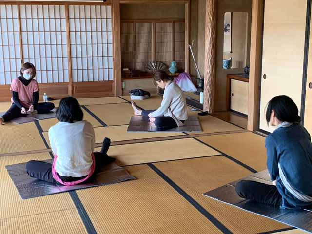 教室の様子_自力整体教室【焼津・まつのき農園 母屋】