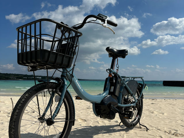 宮古島/渡口の浜_RentalBike miyakojima【ホテル配達】レンタサイクル宮古島Cafe&Bike