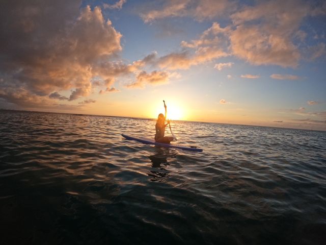 SUNSETツアーでの海と太陽は圧巻です。_Be a legacy