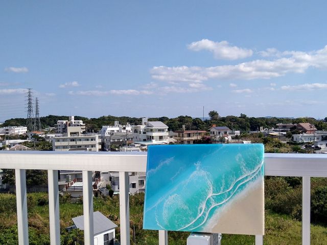 空、山、海を一望できます_OKINAWA Y.T レジンアート工房