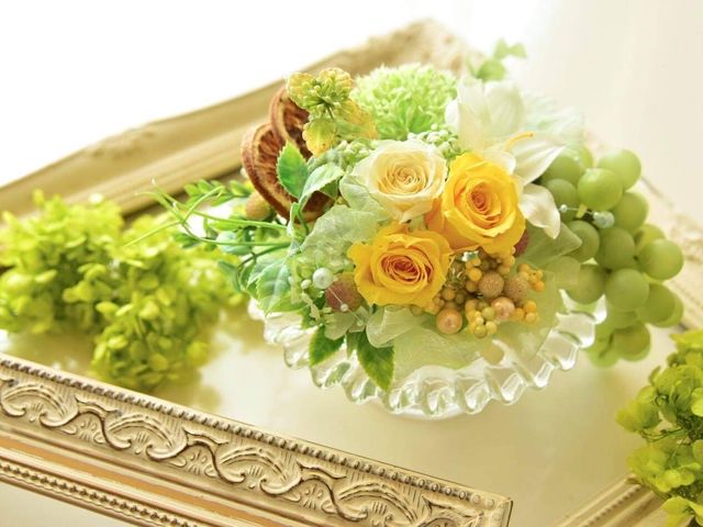 プリザーブドフラワーレッスンも多数ご用意_Atelier Pensee