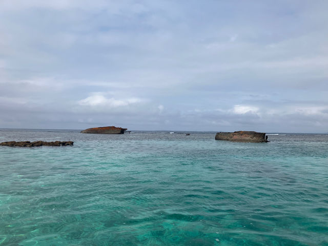 干潮時の沈没船!!_MARINE.K