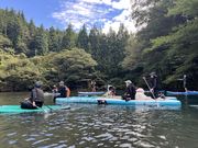 四万湖SUP ブルーストロールの写真3