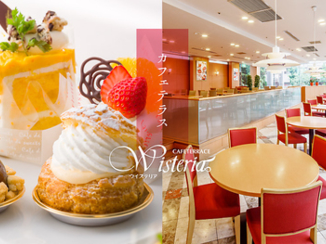 カフェテラス ウィステリア 甲府記念日ホテルの写真1