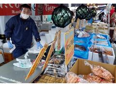 大原漁港 港の朝市の写真1