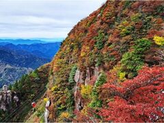 御在所岳の紅葉の写真1