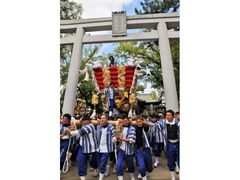 石切劒箭神社 秋季大祭 太鼓台巡行の写真1