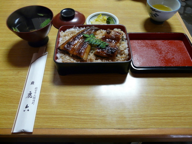 うなぎ料理 鹿六