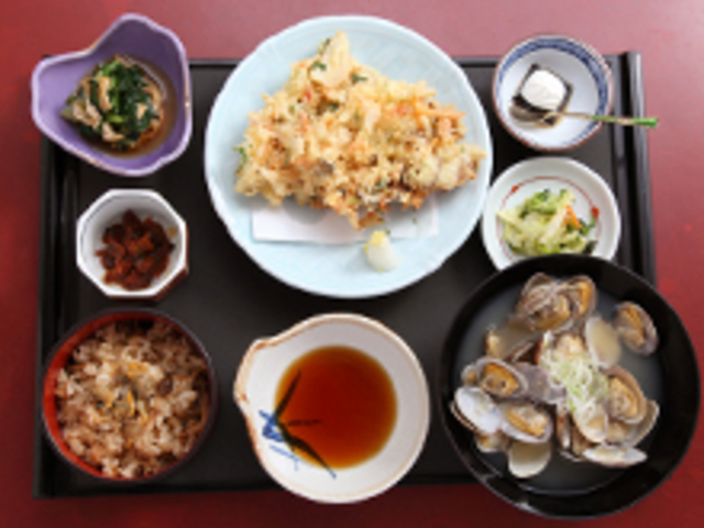 アサリ三昧の定食_宝家