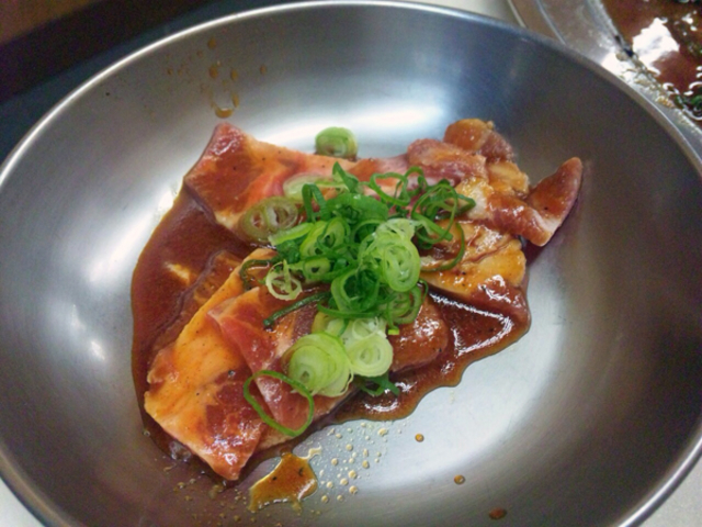 牛ロースなどのメニューもあります_空