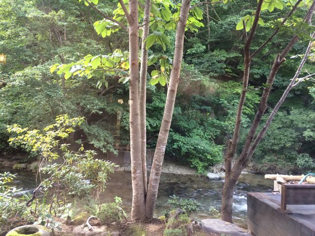 お部屋からの風景です。_湯宿だいいち