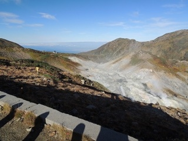 地獄谷を上から撮りました。_地獄谷