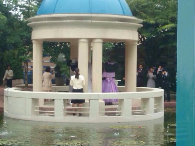 これは前々回の写真なのですがミッキーとミニー可愛かったです。_自然派ビュッフェ 饗の詩