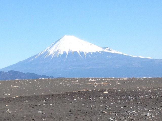 初めて行ってこの天気で、ついてました。_三保松原