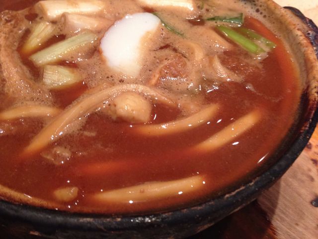 熱々なので注意が必要です_山本屋総本家 名鉄店
