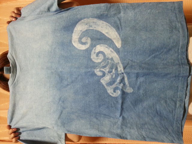 Tシャツをグラデーションで!_藍工房しげ八