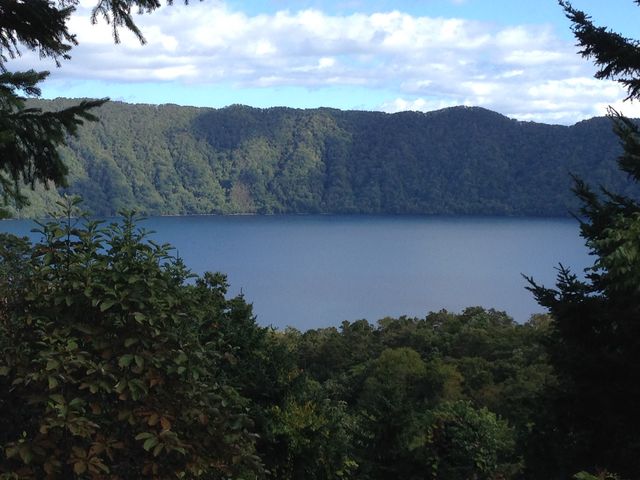 こんなに綺麗とは知らなかった^o^_倶多楽湖