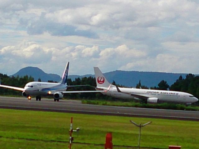 飛行機見ながら_さぬきこどもの国