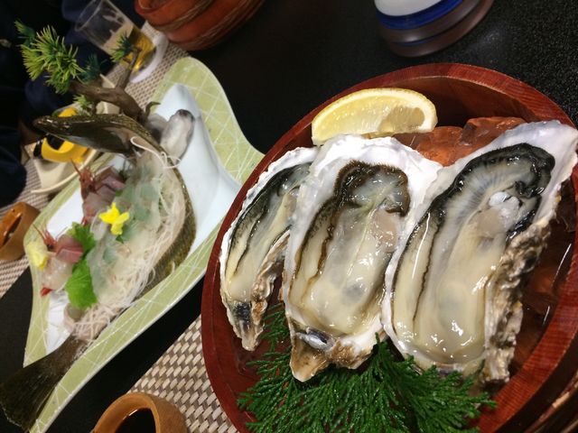 生牡蠣_いかだ荘 山上