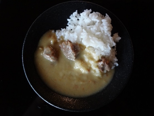 ミルキーカレー(朝食)_櫟平ホテル