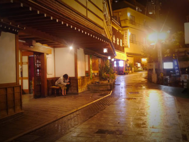 渋温泉の町並み_渋温泉の街並