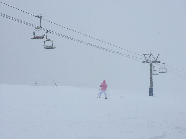 吹雪いてました。_岩原