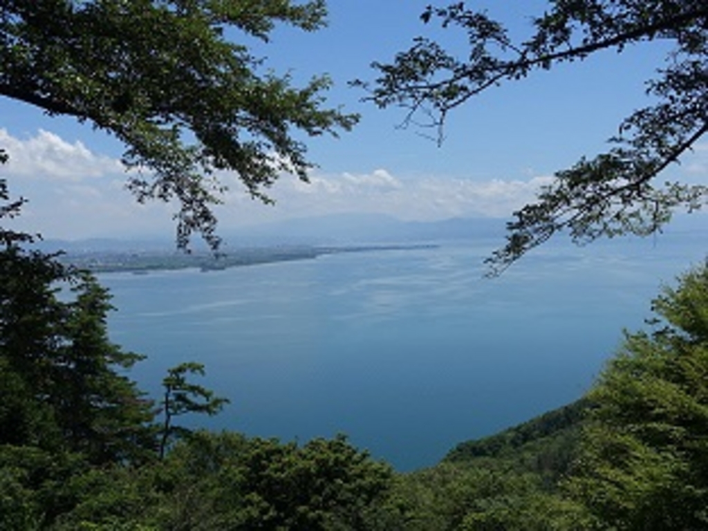 奥琵琶湖パークウェイつづら尾崎展望台