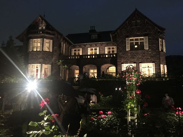 洋館_旧古河庭園のバラ