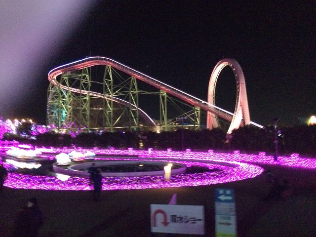 イルミネーション_遊園地よみうりランド
