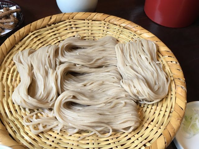 みずみずしいお蕎麦!_そば茶屋極楽坊