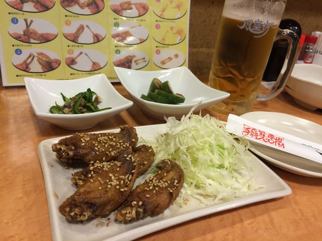 確かに手羽先初めて美味しい_風来坊 栄店