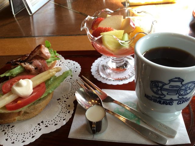 モーニング_にしむら珈琲御影店