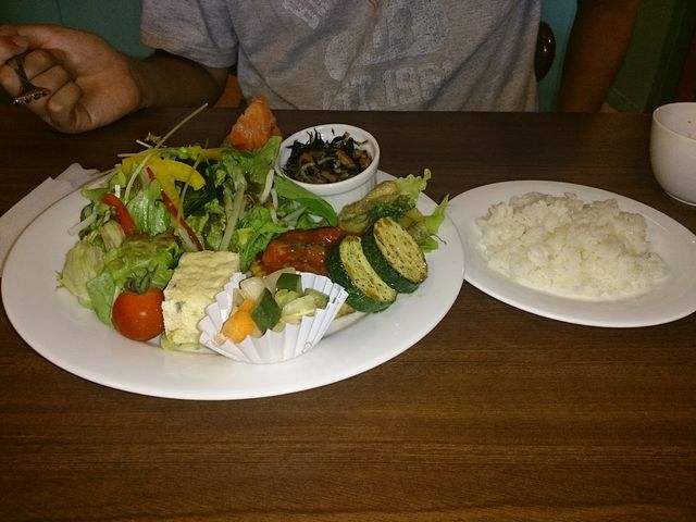 ヘルシーな500kcalプレート_ナチュラル グレース