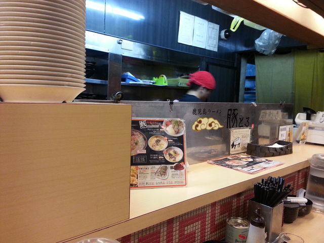 店内_鹿児島ラーメン豚とろ 天文館本店