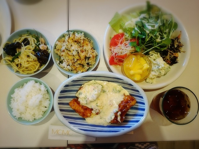 チキン南蛮のランチでした!!_中国家庭料理桃