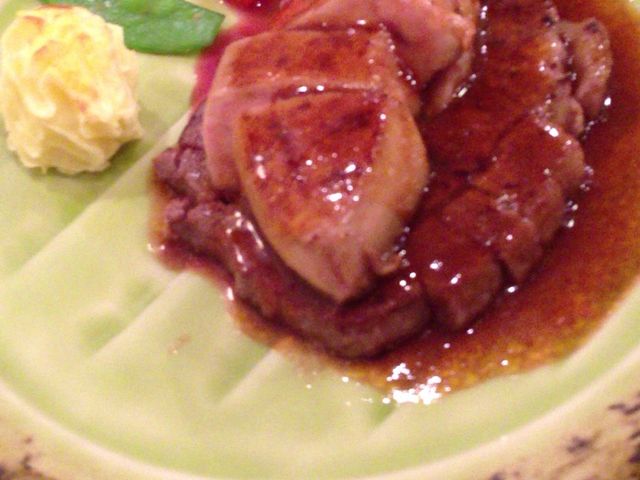 絶品ホアグラとステーキ_フランス会席高橋