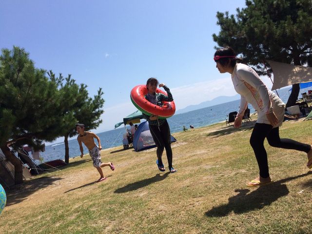 従兄弟会_青柳浜水泳場