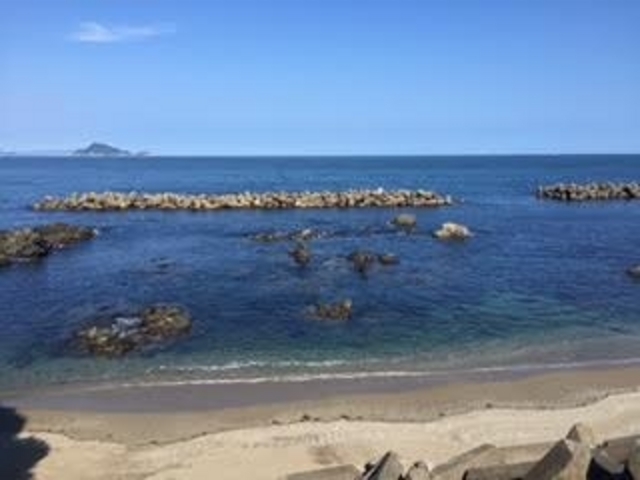 大間の浜海水浴場_答志島
