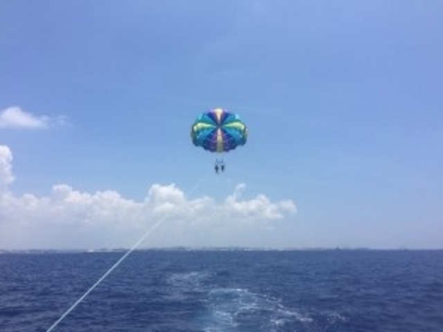 海も空もキレイでした(^^)_MarinChu