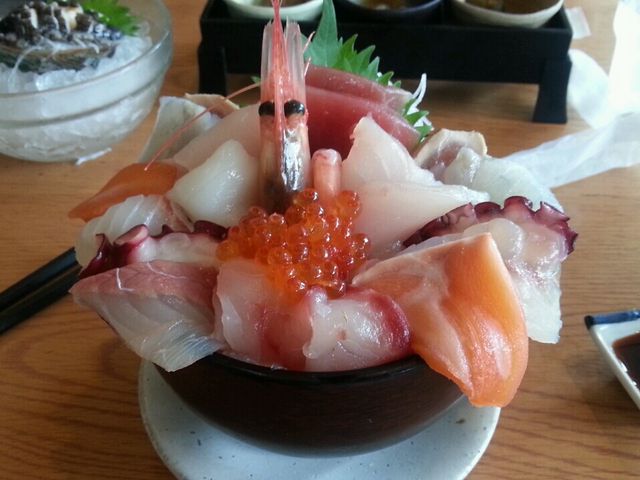 海鮮丼!_伊豆高原ビール うまいもん処
