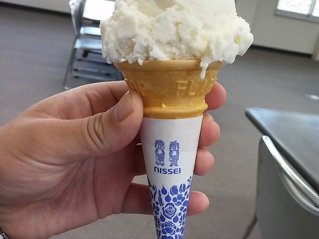 あきたこまちアイス_道の駅 しょうわ ブルーメッセあきた