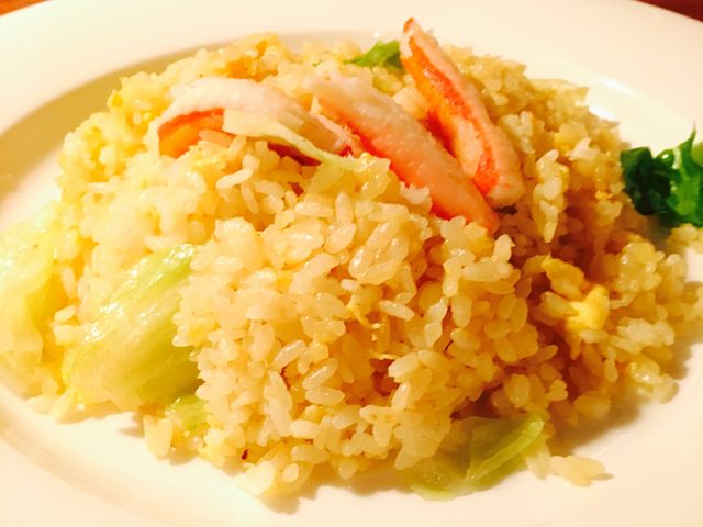 カニレタスチャーハン_三宝茶楼 新発田店