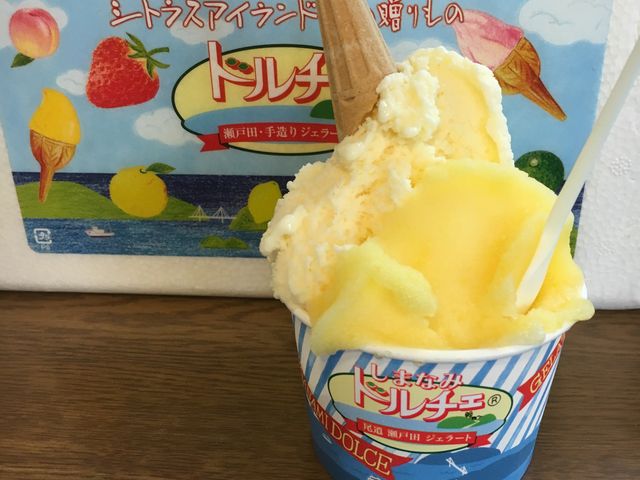 バニラとオレンジ
カップです^ ^
量もたっぷりでした^ ^_ドルチェ・本店