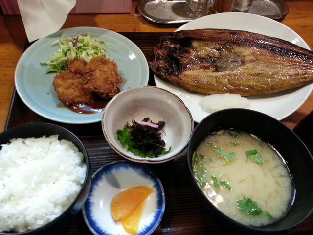 ほっけ定食_和食 こふじ