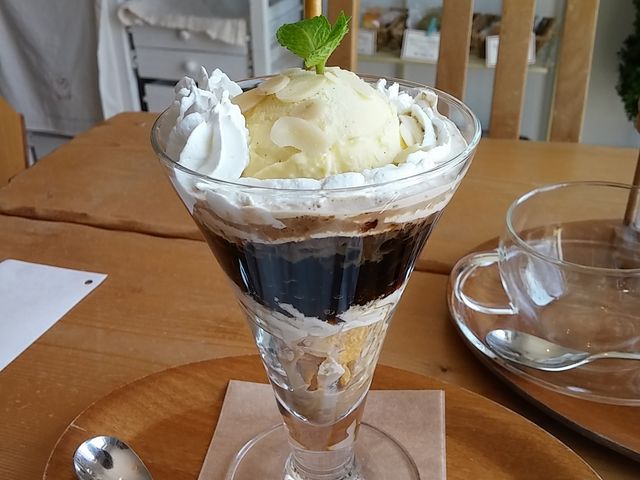 コーヒーゼリーパフェ_雑貨&カフェ メゾンドット