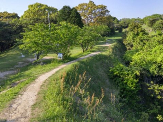 外面は石積みで補強されている_大野城跡