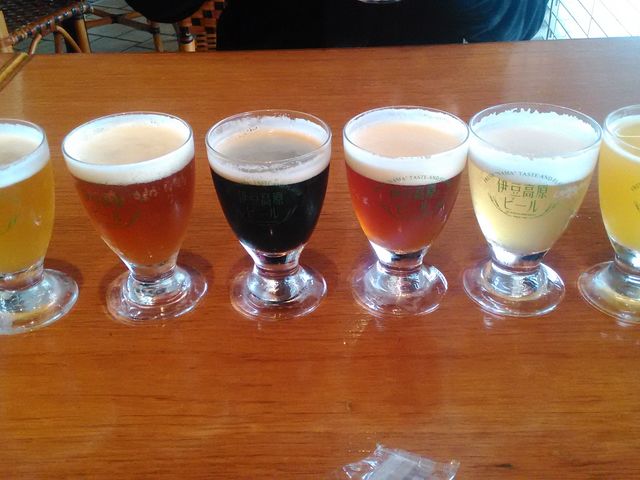 ビールセット_伊豆高原ビール 海の前のカフェレストラン